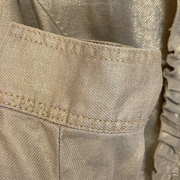 LANE Bryant Zip Front Linen Cotton Jacket Size 18 - Picture 5 of 10